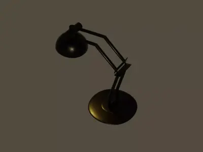 Lamp 3D Model Low-poly 3D model buy