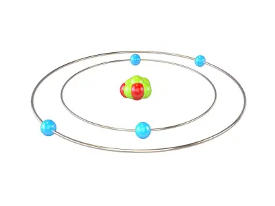 Beryllium Chemical Element v1 002 Low-poly 3D model