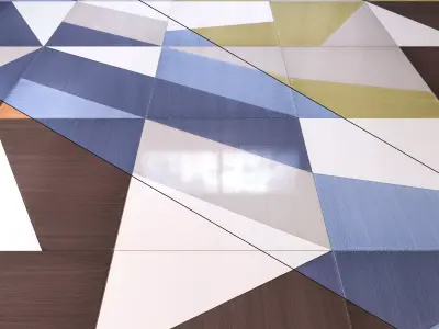 Marble Floor Set 9 3D model