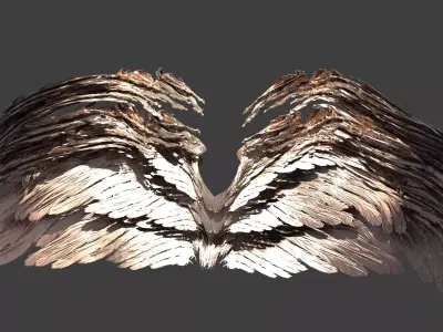 Coelestis Underworld Grand wings  3D model