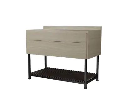 Modern Outdoor Kitchen 01 3D model