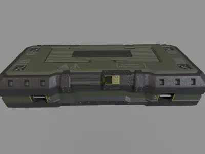 Ammo Box SciFi 3D model