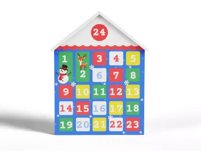 Toy advent calendars - Toy Advent Calendar 3D model