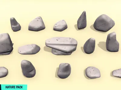 FANTASTIC - Nature Pack Low-poly 3D model