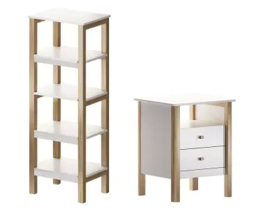 Childrens furniture set Classic by Hoff 3D model