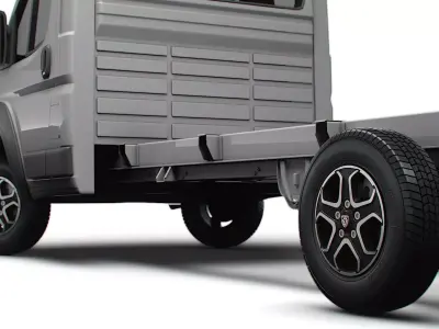 Peugeot Boxer Chassis SingleCab L3 2026 3D model