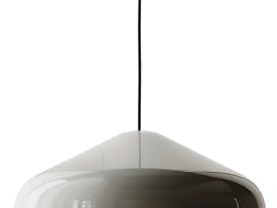 Pao Steel pendant lamp from HAY 3D model