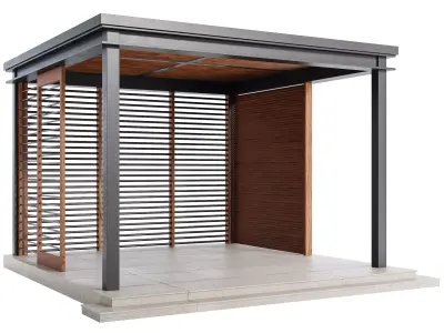 Garden Lounge Structure 3D model