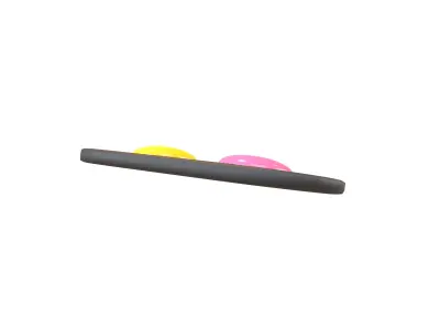 Palette v1 004 Low-poly 3D model