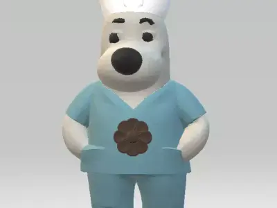 Peace toy 3D print model