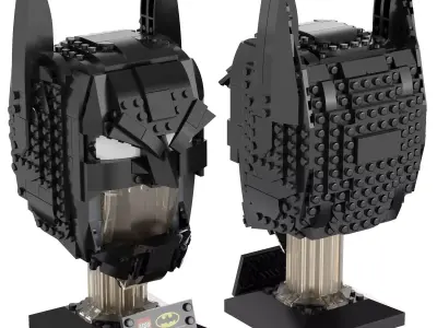 Lego - 76182 Batman Cowl 3D model
