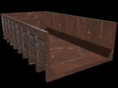 Skip Pack - 10 Models Low-poly 3D model