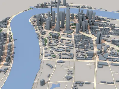 Shanghai Tower 3D model