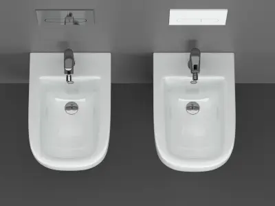 Volle Orlando Bidet 3D model