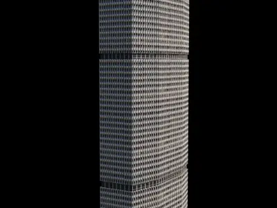 MetLife Building - NYC Low-poly 3D model