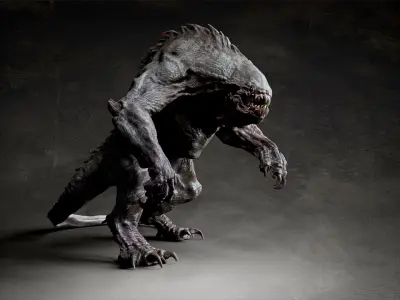  Lizard pinky creature 