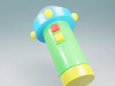 Doraemon Small Light 3D model