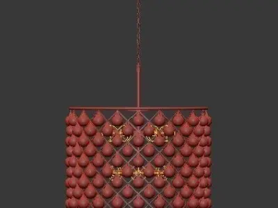 SPENCER HOOP CHANDELIER 1 3D model