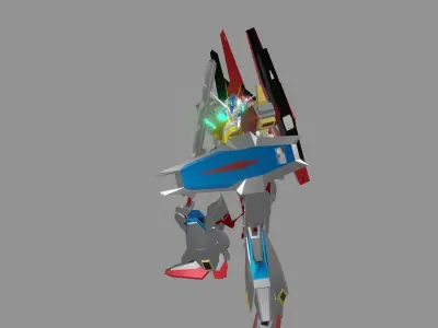 The Mecha Attacker 2 3D model