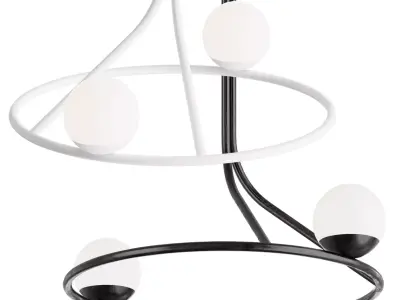 Pendant lamp NA LINII 3D model