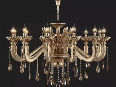 698122 Alzata Osgona Chandelier 3D model