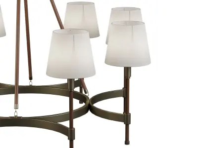 Ralph Lauren - Katie Large Chandelier Low-poly 3D model