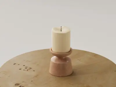 Porta velas - Candelabro 3D print model