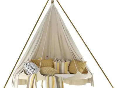 Tiipii bed  3D model