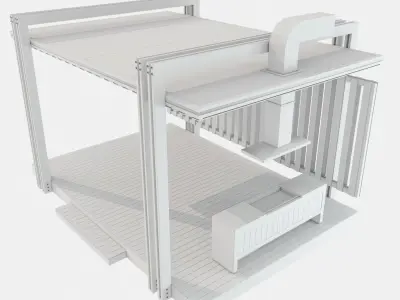 Summer house 3D model buy