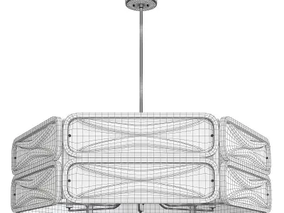 HOUSE SIGH ROUND Low-poly 3D model