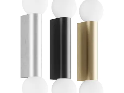 ORTONA TWIN Wall Light 3D model