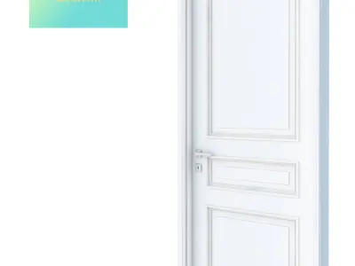 Room Door Type 12 3D print model