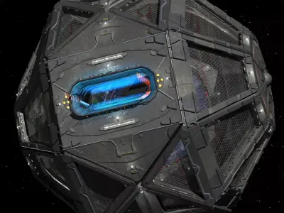 Zion Station 3D model