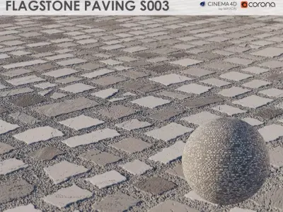 Flagstone Pavement - S003 - 8k Seamless Texture Texture