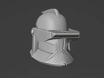 Phase 1 Animated Macrobinocular  Helmet Add-on Kit 3D print model