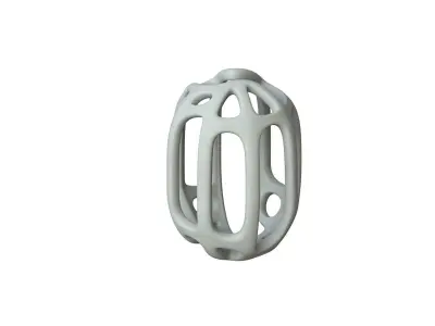 SciFi Cube Object No 15333 Low Poly Shape Texture