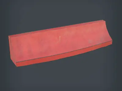 Awning - Canopy Low-poly 3D model