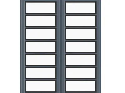 Metal Window 11 3D model