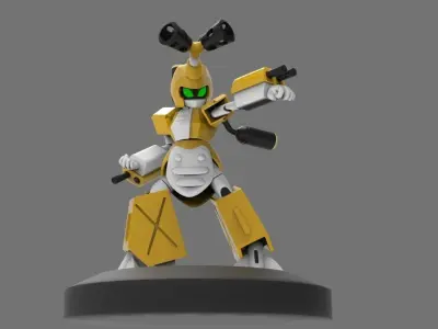 Metabee robot 3D model