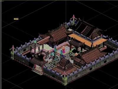 Ancient Architecture 3D model