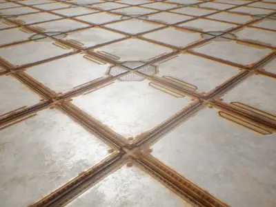 PBR Sci-Fi Spaceship Texture 56 Low-poly 3D model