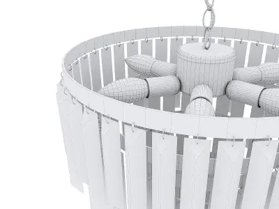 Chandelier Kristalina 3D model