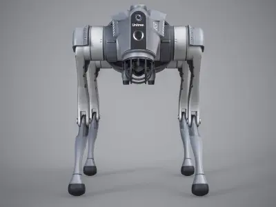  Unitree Go2 Robot Dog PBR 