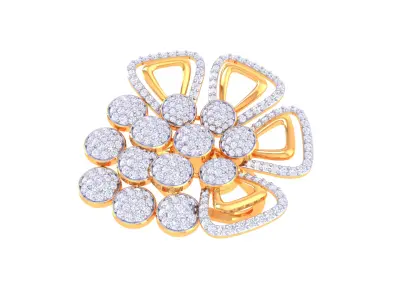 Women Ring MTL 3dm STL OBJ FBX Details 3D print model 16
