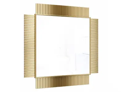 Mirror in a metal frame GZ-M1048 3D model