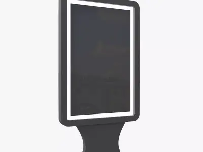 Street Billboard 3D model