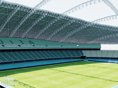 Oita Dome  Stadium - Japan 3D model