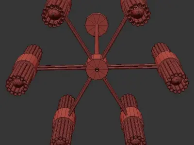 Glass Stripes 3D model