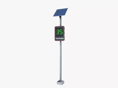 Speed meter 3D model