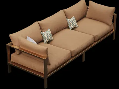 Sofa outdoor furniture  3D model